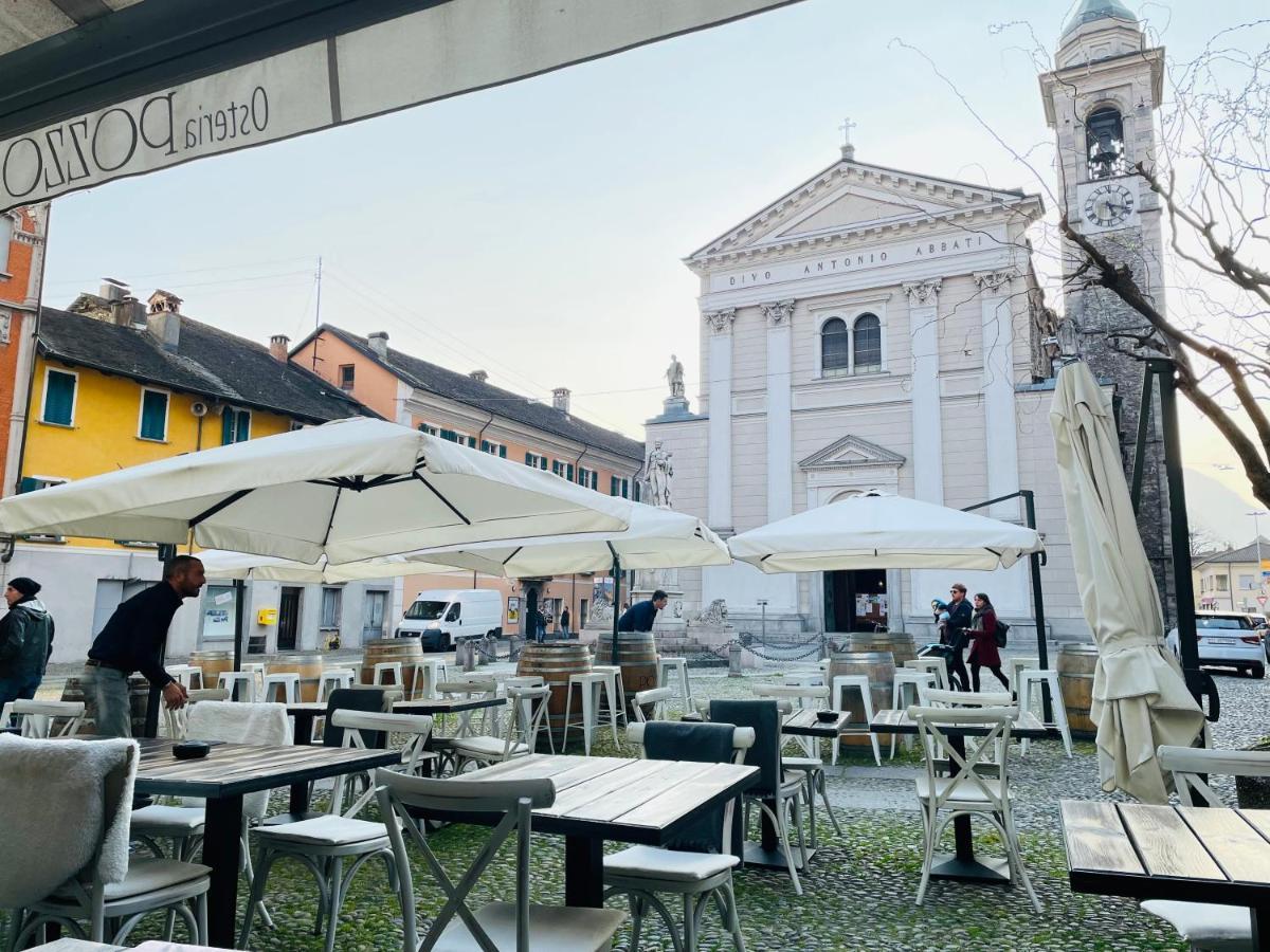 Отель Osteria Pozzo Локарно Экстерьер фото